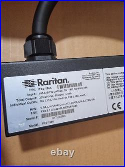 Raritan Power Distribution Unit PX2 1966 PDU 3 Phase 42 Outlet