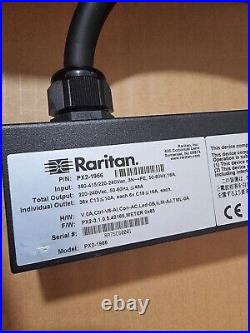 Raritan Power Distribution Unit PX2 1966 PDU 3 Phase 42 Outlet