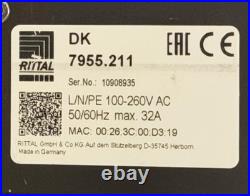 Rittal 7955.211 Metered Single Phase 24xC13 4xC19 32A Power Distribution Unit