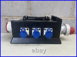 Rubber Box RUB185H6 32A 3-Phase Power Distribution Box with RCBO & MCB Protect