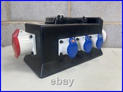 Rubber Box RUB185H6 32A 3-Phase Power Distribution Box with RCBO & MCB Protect