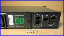 SERVER TECH Switched POPS CWG-8H2/E 3.3kW 7.3kW (8) C13 outlets PDU