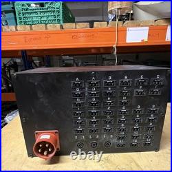 SES 32A/400V 3-Phase 6U Rack Distribution Board, RCD, IEC 60309, IP44 Event