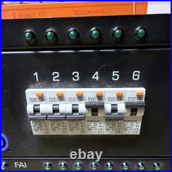 SES 32A/400V 3-Phase 6U Rack Distribution Board, RCD, IEC 60309, IP44 Event