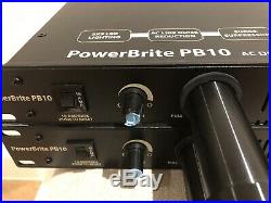 Samson PB10 PowerBrite Power Conditioner & Distribution Unit 2X