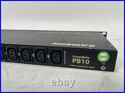 Samson PowerBrite PB10 1U Rack Power Conditioner IEC Distribution unit
