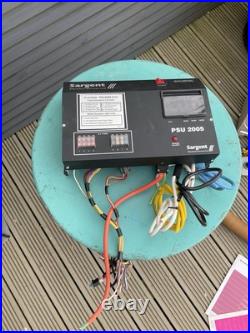 Sargent PSU2005, 240v, 12v Distribution Box Charging & Power Supply Caravan Sargent PSU2005, 240v, 12v Distribution Box Charging & Power Supply Caravan