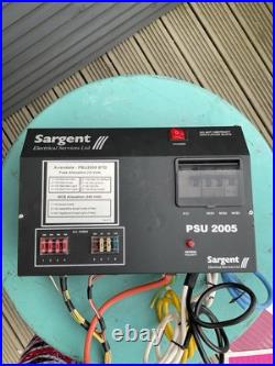 Sargent PSU2005, 240v, 12v Distribution Box Charging & Power Supply Caravan Sargent PSU2005, 240v, 12v Distribution Box Charging & Power Supply Caravan
