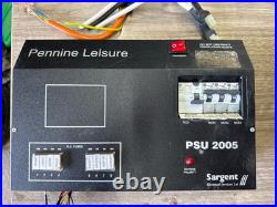 Sargent PSU2005, 240v And 12v Distribution Box And 12v Charging & Power Supply