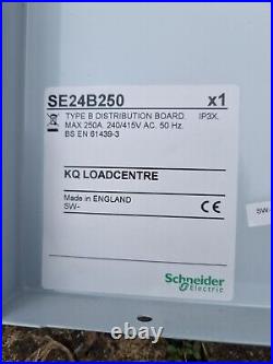 Schneider Distribution Board 8 TP WaysType B 250A KQ Loadcentre SE24B250