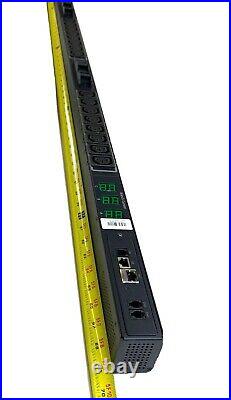Serv Tech Sentry CW-24V2-L30M Metered Monitor Rack PDU Switched 208V 30A 24xC13