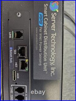ServerTech Smart PDU 12xC19 sockets CS-12HDEJ454A3 Rack Mount With Breckets