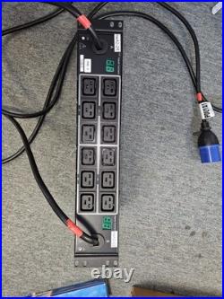 ServerTech Smart PDU 12xC19 sockets CS-12HDEJ454A3 Rack Mount With Breckets