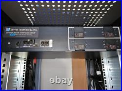ServerTech Smart PDU 12xC19 sockets CS-12HDEJ454A3 Rack Mount With Breckets