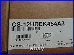 ServerTech Smart PDU 12xC19 sockets CS-12HDEJ454A3 Rack Mount new
