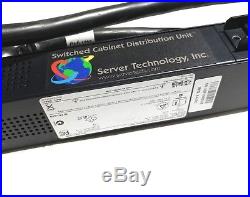 Server Tech Sentry CDU 208-240V 30A Switched 24-Outlet PDU CW-24V2-L30M