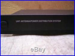 Shure UA844SWB UHF Antenna/Power Distribution Unit 470-952 Mhz. Guaranteed