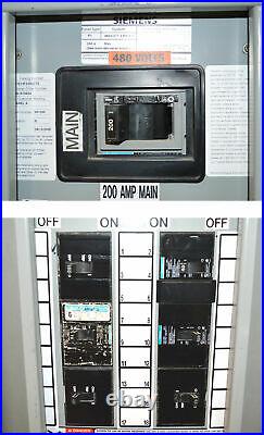 Siemens 15-kVA 1Ph 120/240V Power Distribution Unit Industrial 200A Temporary 3R