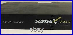 SurgeX SX1115-RT Advanced Series Mode Surge Eliminator Power Conditioner 9 Recep