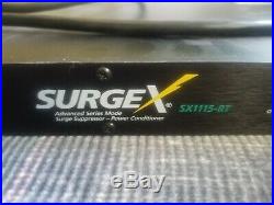SurgeX SX1115-RT Surge Suppressor Power Conditioner 15 amp