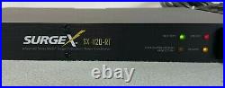 SurgeX SX-1120-RT Rack Mount Surge Eliminator and Power Conditioner 120V/20A