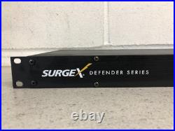SurgeX SX-DS-158 Defender Series 8-outlet Power Conditioner Surge Suppressor