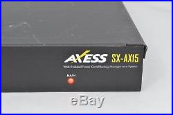 Surge-X Axess SX-AX15 Power Surge Eliminator with IP Power Management SurgeX