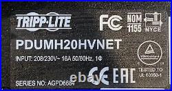 TRIPP LITE PDUMH20HVNET 16A Network Switched PDU working 12m RTB Warranty