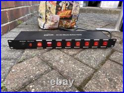 Transcension PC 08 19 1U Rackmount Effects Switch Panel with 8-Way IEC Outlets Transcension PC 08 19 1U Rackmount Effects Switch Panel with 8-Way IEC Outlets