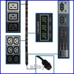 Tripp Lite 0U Vertical 12.6kW 3-Phase Metered PDU with 36 C13 & 9 C19 Outlets
