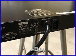 Tripp Lite PDUMH15ATNET Auto Transfer Switch 1U 120V 15A PDU with ACC Slot SNMP