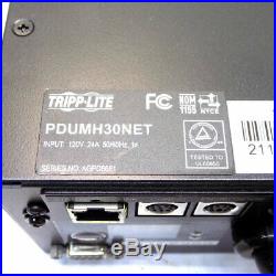 Tripp-Lite PDUMH30NET Switched Type 120VAC 30A 5-15/20R x16 Outlet 2U PDU