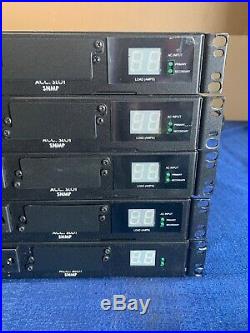 Tripp Lite PDU Metered ATS 120V 15A 5-15R 8 Outlet 2 5-15P Horizontal 1URM