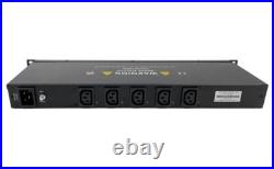 Type G 1U 16A 5 Channel Switched PDU / Power Distribution Unit PDU16-5DJ-AV-UK