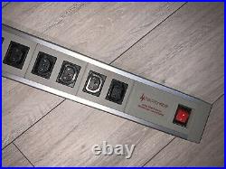 Type G British 10 Gang Power Distribution Unit, Cable Filtered, 10A, 230 V