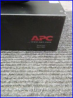 Used APC AP7902 Switched 16-Outlet Rack Power Distribution Unit 120V 24A