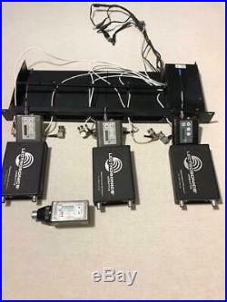 Used Lectrosonics Quad Pack Rack Unit Antenna and Power Distribution System