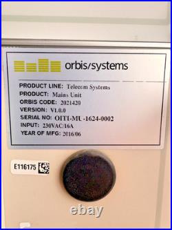 Used Orbis Systems telecom mains / power distribution unit
