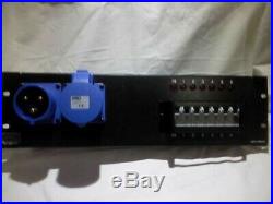 Van Damme Cable 32A Rack Mount Power Distribution unit to X6 16A outlets