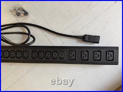 Vertical 24 Way Switched PDU 20 C13 4 C19 x2 units