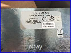 WTI IPS-800 Internet Power Switch 100-240VAC 20A 8-Outlet