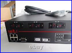 WTI MPC-HD Managed Power Controller MPC-HD32H C19 Switched PDU Dual 32A 240V