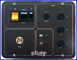 Zig Charging & Distribution System CF8 Black 160x205x100mm 230V-12V conversion